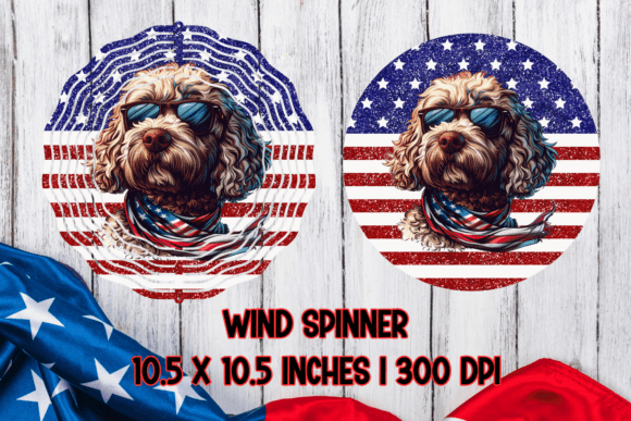 4th of July Wind Spinner Design