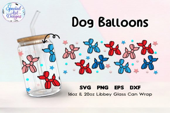 Balloon Dog 16oz 20oz Libbey Glass