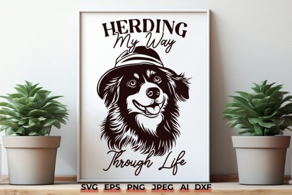 Herding My Way Through Life SVG