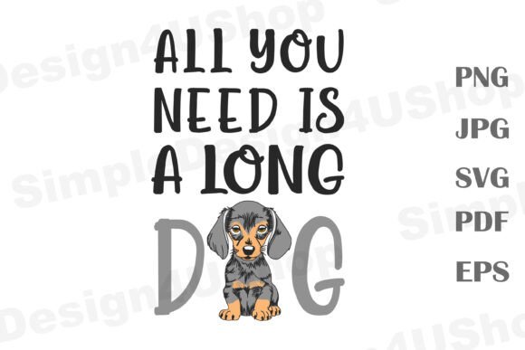 Long Dog Dachshund Lover