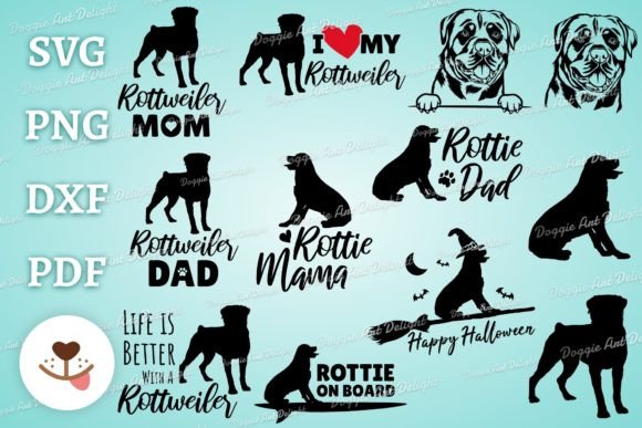 Rottweiler Svg Bundle