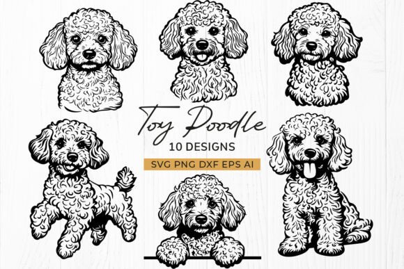 Toy Doodle SVG Bundle – 10 Designs